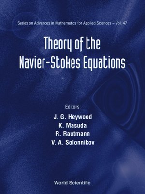 cover image of Theory of the Navier-stokes Equations